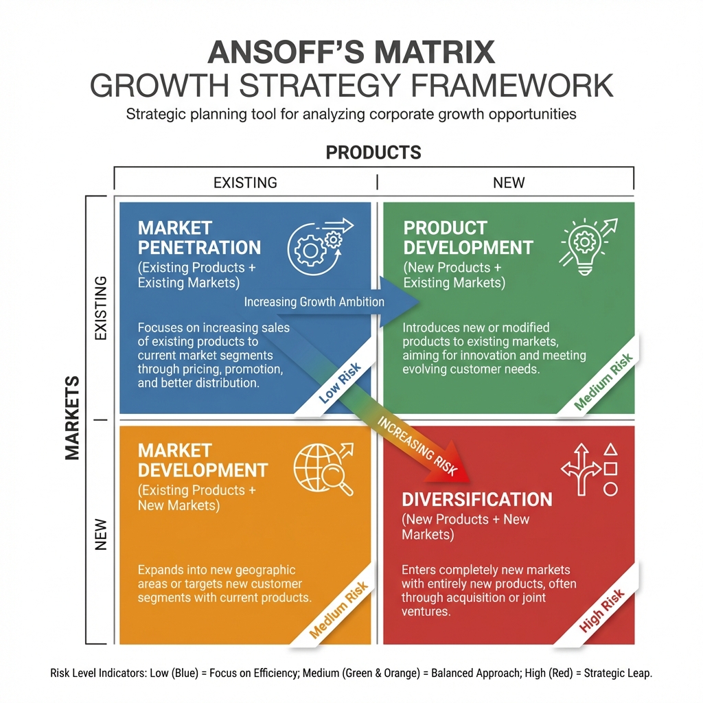 Ansoff's Matrix Framework