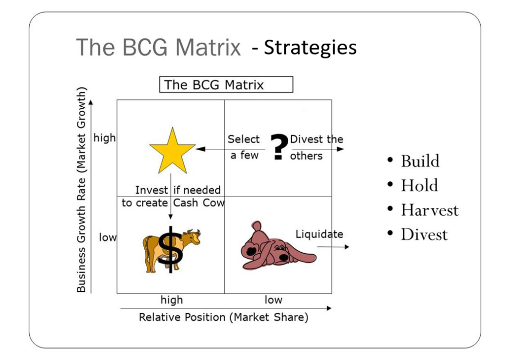 BCG Matrix Strategies